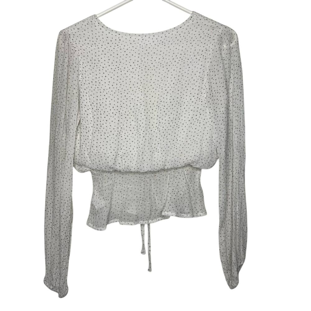 Sage the Label Peplum Star Long Sleeve Top Size XS - Picture 4 of 6